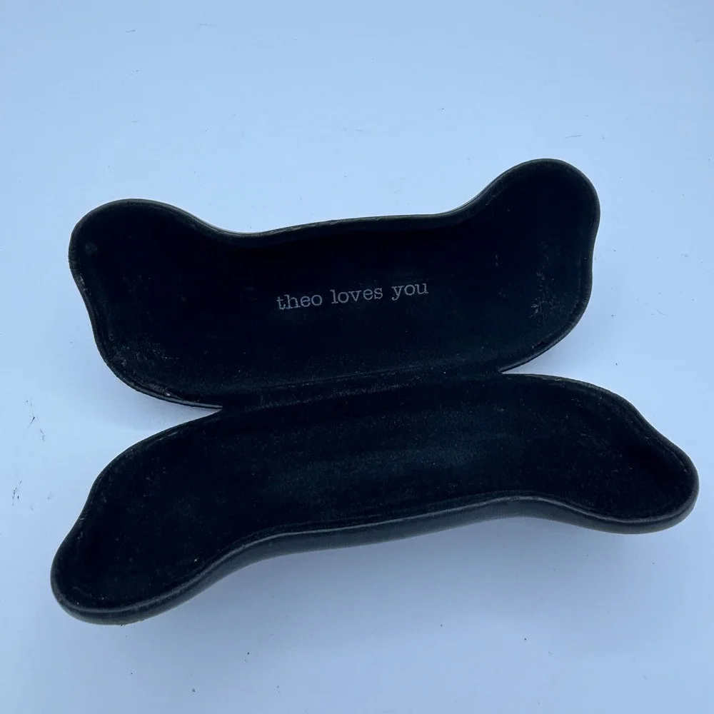 THEO Eyewear BELGIUM Eyeglasses Sunglasses CASE ONLY Clam Shell Black